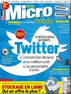 Micro Hebdo N°736 Du 31 Mai au 06 Juin 2012